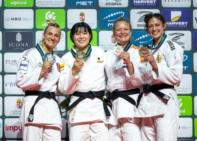 Podios de la categoría -70kg