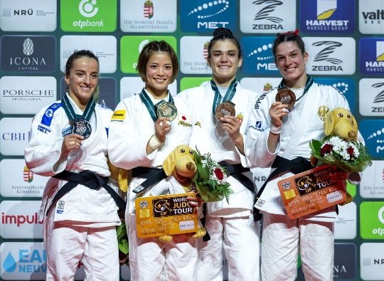 Podios de la categoría -52kg