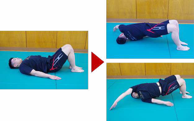Judo Ukemi Puente de Hombro