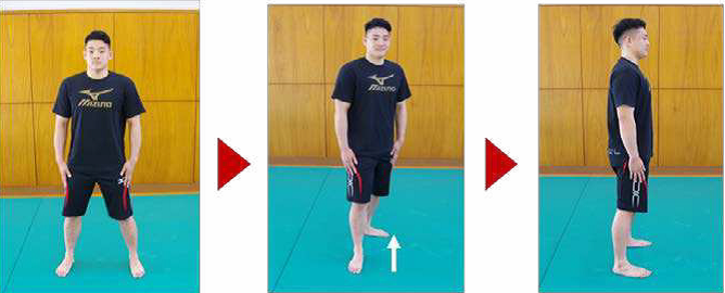 Judo Ukemi Ushiro-sabaki