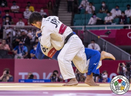 Shohei Ohno en la final de los JJOO de Tokyo 2020