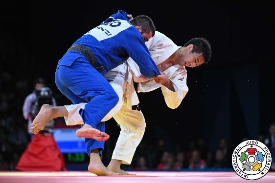 Takanori Nagase en la final de los JJOO de París 2024
