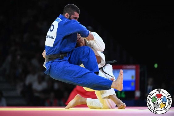 Takanori Nagase en la final de los JJOO de París 2024