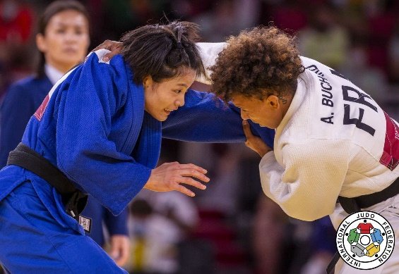 Uta Abe en la final de los JJOO de Toko 2020